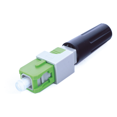 Conector Mecánico SC/APC / Monomodo 3 mm / Pre-pulido / Reterminable 5x / IL ≤0.4 dB / RL ≥55 dB / -40 a 85 °C