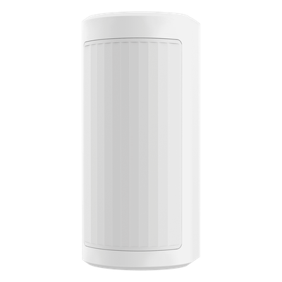 Detector PIR Doble Exterior / 18 m (59 ft) de Alcance / 90° Cobertura / Inmunidad Mascotas 24 kg / IP65 / 118 Zonas Cruzadas / Antisabotaje