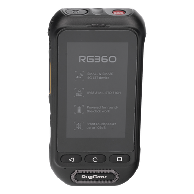 Radio PoC LTE / Altavoz 2W 105 dB / 3GPP Mission-Critical PTT / IP68 y MIL-STD-810H / Batería Extraíble 3000 mAh / 197 g / Multi APN