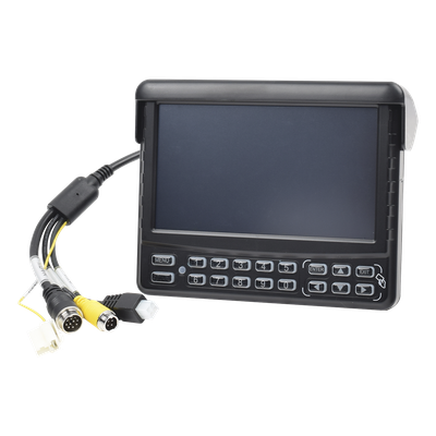 Panel de Control Táctil / Pantalla 7" / Audio Bidireccional con Megáfono / Cable 5 m (16.4 ft) / 12 VDC / -20°C a 70°C