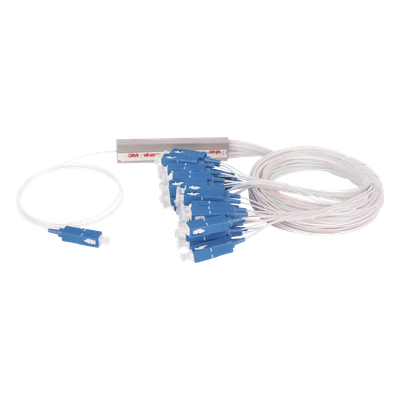 Splitter PLC / 1x32 / Conectores SC/UPC / Rango 1260~1650 nm / Pérdida de Inserción 17.2 dB / Norma G.657A