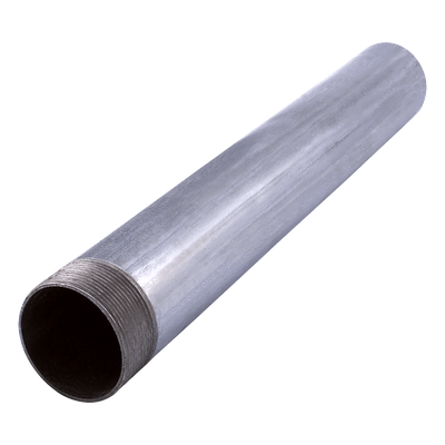 Tubo Conduit Pared Gruesa / Acero Galvanizado / 1 1/2" x 3 m (9.8 ft) / Inmersión en Caliente / NMX-J-535-ANCE / Etiqueta Amarilla