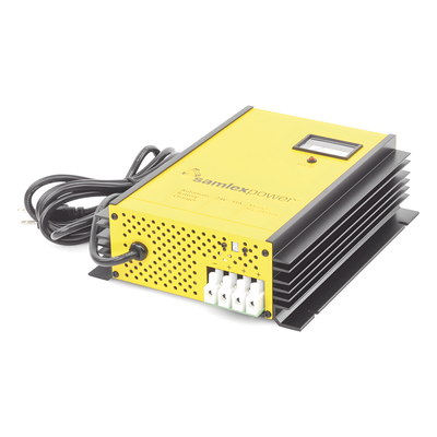 Cargador de Baterías Industrial / 24 VCC / 15 A / Baterías 100 a 200 Ah / Entrada Dual 120/220 VCA / Operación Automática