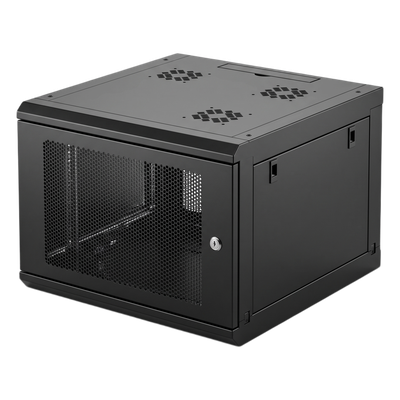 Gabinete Rack 19 Pulgadas / 4U / Montaje Pared / Capacidad 100 kg / Acero Calibre 20 / Profundidad 606 mm (23.9 in)