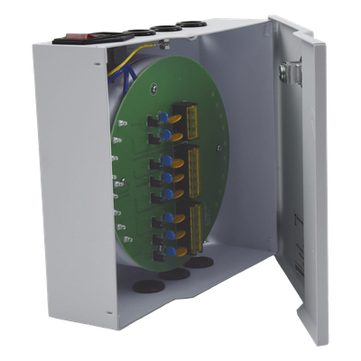 Fuente de Alimentación Profesional / 24 Vca / 8 A / 8 Canales / Protección 5 kA / Entrada 110 Vca