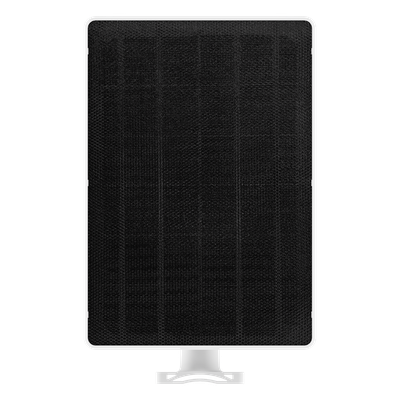 Panel Solar para Cámaras de Batería / 8W / Interfaz Tipo-C / Cable 3 m (9.8 ft) / IP65 / -20℃ a 60℃ (-4°F a 140°F)