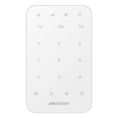 Teclado Inalámbrico para Alarma / Pantalla Táctil / Cifrado AES-128 / 433 MHz Bidireccional / Batería 2 Años