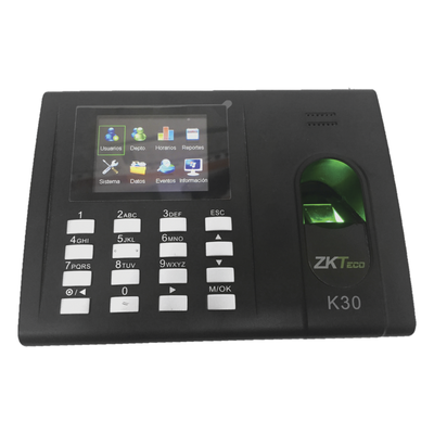 Terminal de Tiempo y Asistencia / Huella y Tarjeta 125 kHz / 1,000 Huellas / 80,000 Eventos / Batería de Respaldo 2Ah / TCP/IP USB / Control de 1 Puerta