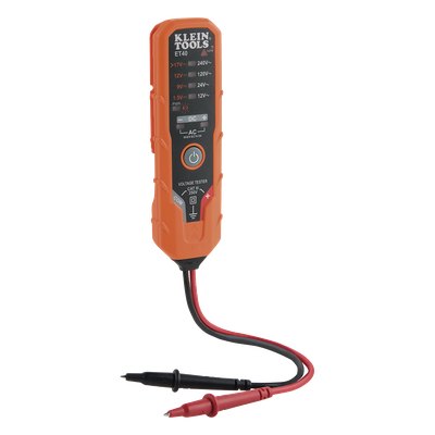 Kit de Prueba Eléctrica / Multímetro de Gancho CA / Detector de Voltaje 12-1000 VCA / Probador de Tensión 12-240 VCA / Analizador de Cableado / CAT III 600 V