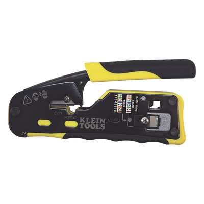 Ponchadora/Pelacables/Cortacables / Conectores Pass-Thru RJ45 / RJ11/RJ12 Estándar / Matraca Ciclo Completo / 28-22 AWG