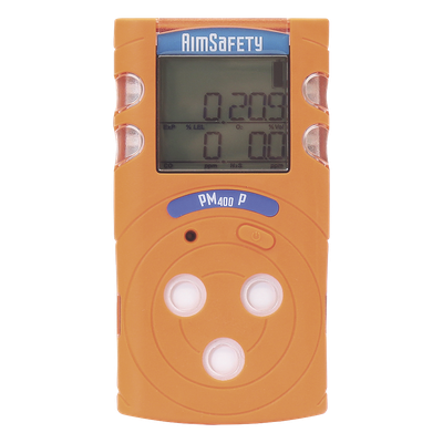 Monitor Personal Multi Gas / 4 Gases Simultáneos (O2/H2S/CO/LEL) / Sensor Pellistor Catalítico / IP67 / Alarma 90 dB / Batería 24 Horas / Registro 2 Meses