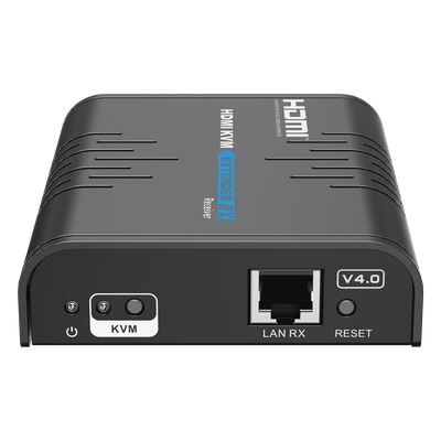 Receptor KVM IP / 1080P @ 60 Hz / Extensión HDMI 120 m (393.7 ft) / Red Gigabit / 253 Receptores / USB Remoto / STP-UTP CAT6-CAT6A