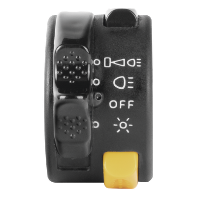 Controlador de Luces y Sirena / 4 Posiciones / 12 V DC / 5 LEDs Indicadores / -20°C a 50°C / 1.25 kg (2.76 lb)