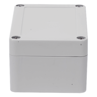 Gabinete Plástico para Exterior / IP65 / 100 x 68 x 50 mm / ABS Resistente a Intemperie / -20 a 60°C / Cierre por Tornillos
