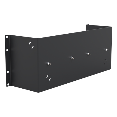 Riel DIN 35 mm / Soporte Rack 19" / 4U / Acero Resistente / Sujeción por Broche