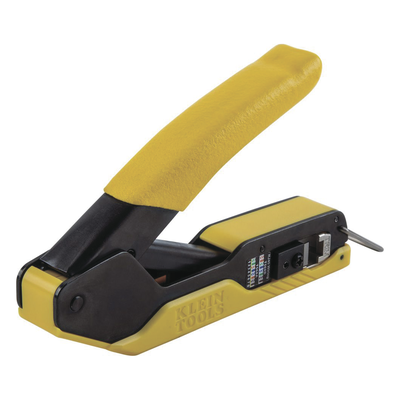 Ponchadora para Conectores Pass-Thru RJ45 / CAT5e/CAT6/6A / 8 Posiciones 4 Pares / Diseño Compacto 277 g