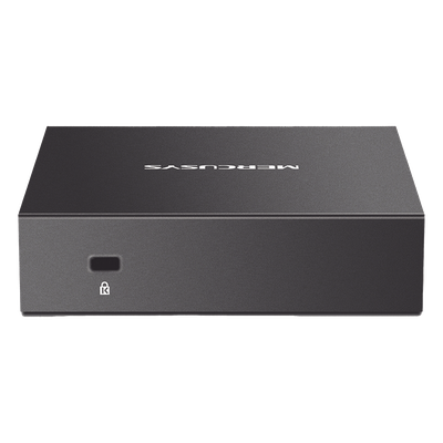Switch No Administrable / 8 Puertos Gigabit / 16 Gbps / Carcasa Metálica / Sin Ventilador / Plug and Play