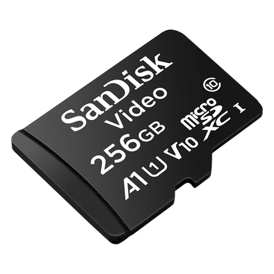 Memoria microSD / 256GB / Alta Resistencia / Clase 10 / UHS-I / -25°C a 85°C / 128 TBW