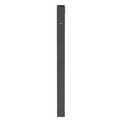 Organizador de Cables Vertical / Alta Densidad 45U / Ancho 6 in (152.4 mm) / Solo Frontal / Tapa de Acero / Rack Abierto EIA