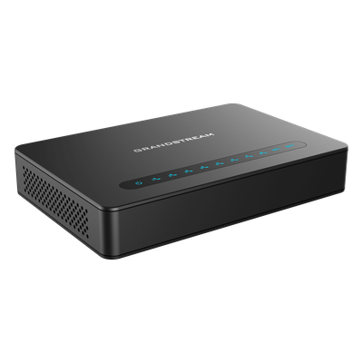 Gateway VoIP / 8 Puertos FXS / Router NAT Gigabit / 2 Perfiles SIP / Cifrado AES / Fax T.38 / Calidad de Voz HD
