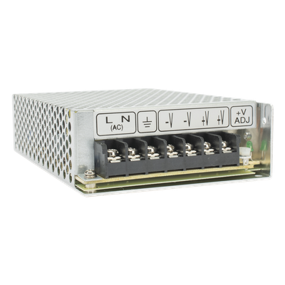 Fuente de Poder Conmutada / 100W / 24Vcc / 4.5A / Entrada 100-240VCA / 3.18 x 1.49 x 6.26 pulgadas