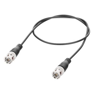 Cable Coaxial Armado BNC / 0.6 m (1.97 ft) / 73 Ω / Optimizado para Video 4K / Uso Interior