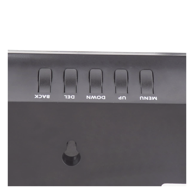 Pantalla receptora inalámbrica / 433.92 MHz / 100-200 m / 999 transmisores / 9 áreas / 328-656 pies