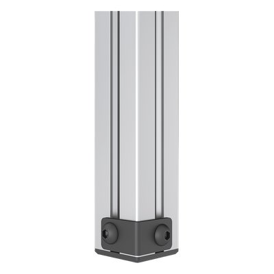 Placa Antideslizante para VideoWall LED / Aluminio Anodizado / Instalación Frontal, Izquierda o Derecha / Profundidad Mínima 5 mm (0.2 ft) / Compatible con Estructuras Estándar