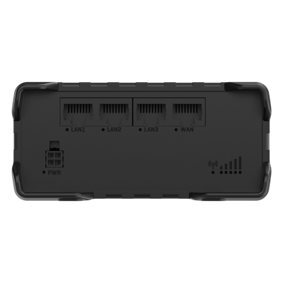 Router Industrial 4G LTE / Cat 4 150 Mbps / Dual SIM + eSIM / PoE In/Out 802.3af / 4 Puertos Ethernet 10/100 Mbps / VPNs Avanzadas / Gestión RMS