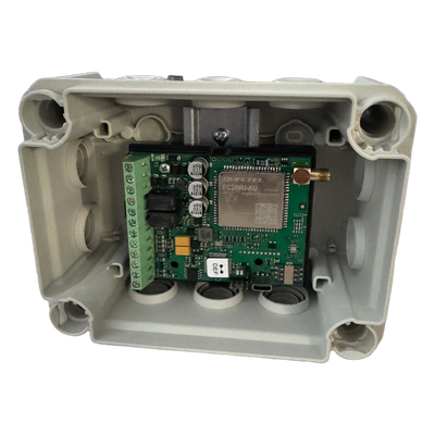 Controlador Remoto 4G / Activación por APP o Llamada / 2000 Usuarios / Caja NEMA IP67 / Doble Relé NO/NC / Registro 1000 Eventos