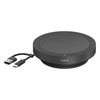 Altavoz de Conferencia USB / 4 Micrófonos MEMS / Alcance 2.3 m (7.5 ft) / Salida 83 dB SPL / Cancelación de Eco / Cable Integrado 80 cm