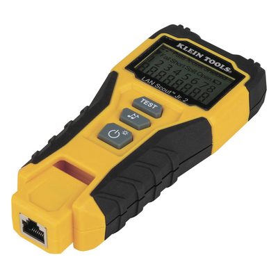 Tester de Cable LAN / Pantalla LCD Retroiluminada / Detección de Fallas Múltiples / Generador de Tono / Cat3 a Cat7 / Blindaje y No Blindaje