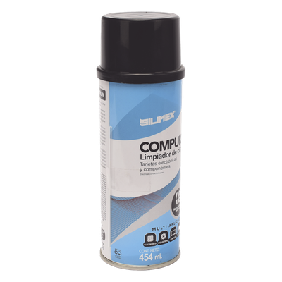 Limpiador Dieléctrico en Aerosol / 454 ml / Desengrasante para Circuitos / Rápida Evaporación / Sin Residuos