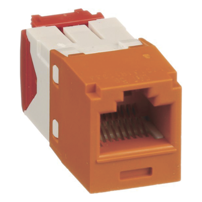 Conector Jack RJ45 / Categoría 5e / 8P8C / Terminación TG / Sin Herramienta de Impacto / -10°C a 65°C / 3.28 pies de Alcance de Frecuencia