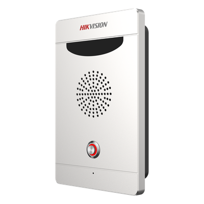 Estación de Alarma de Pánico / Audio Bidireccional / Altavoz 3W / Micrófono Omnidireccional 1 m / 2 Entradas y 2 Salidas de Alarma / IP65 IK08 / Aluminio Exterior