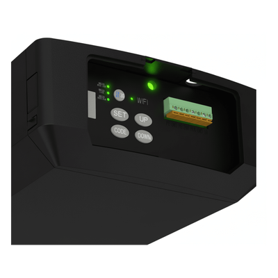 Motor para Puerta de Garage / 1/2 HP / Wi-Fi / Control por App / Frecuencia 433 MHz / Compatible Riel Tipo C y T / 2 Controles Visera + 1 Control Pared / Riel 3 m (9.8 ft)