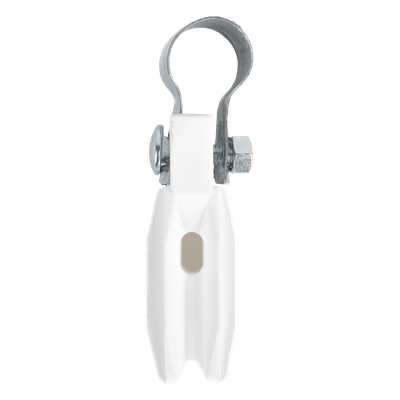 Aislador de Paso o Esquina / 33-38 mm (1.3-1.5 in) / Resina Virgen 100% / Abrazadera 6-14 mm / Protección UV / Anti-Arqueo