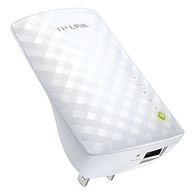 Repetidor WiFi / Doble banda AC / 750 Mbps / 2.4 y 5 GHz / Puerto Ethernet 10/100 Mbps