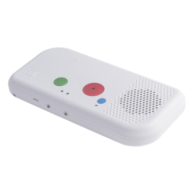 Terminal IP de Habitación / Código Azul / PoE / RFID 125 kHz / VoIP SIP / Perfil 33 mm / Cancelación de Eco