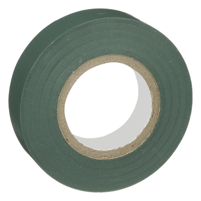 Cinta Aislante Eléctrica / PVC 0.18 mm / 19 mm x 20.12 m (66 ft) / 600V / -10°C a 80°C / Verde