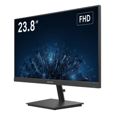 Monitor LED / Full HD 1920x1080 / 23.8" / E-LED Backlight / HDMI-VGA-BNC / VESA 75x75 / Operación 24/7 / 250 cd/m²