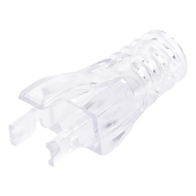 Bota Protectora para Plug / 50 Piezas / Policarbonato UL94 V0 / Cat 6 / 23-26 AWG / 0.89 x 0.46 x 0.54 in