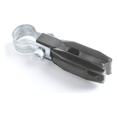 Aislador de Paso o Esquina / 1 Pulgada (25 mm) / Resina Virgen 100% / Anti-Arqueo / Acero Galvanizado / Tubería de Malla Ciclónica