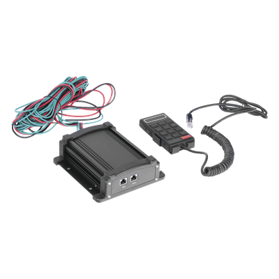 Sirena Vehicular / 100W / 115 dB / Controlador Unimando con Micrófono / 7 Tonos Americanos / Compatible Barras X67/X75