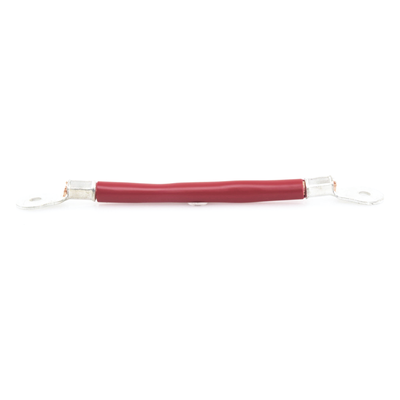 Cable Jumper para Baterías / 0.2 m (0.66 ft) / Calibre 2 AWG / Terminales de Ojo / Rojo / Conexión Serie o Paralelo