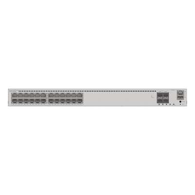 Switch Administrable Capa 3 / 24 Puertos PoE 1000/2.5Gbps / 4 Puertos 10GE SFP+ / 200 Gbps / PoE Perpetuo 400W / iStack / ERPS