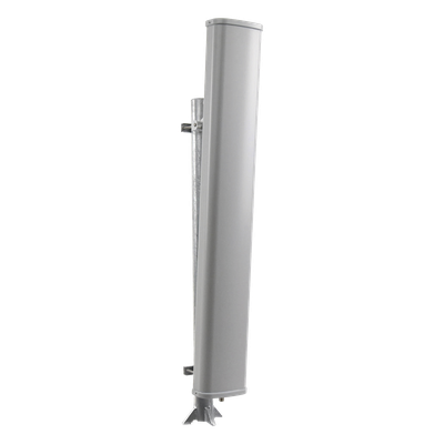 Antena Sectorial / 18 dBi / 1710-2180 MHz / 2G 3G 4G / Apertura Horizontal 65° / Conector N Hembra / UV Resistente