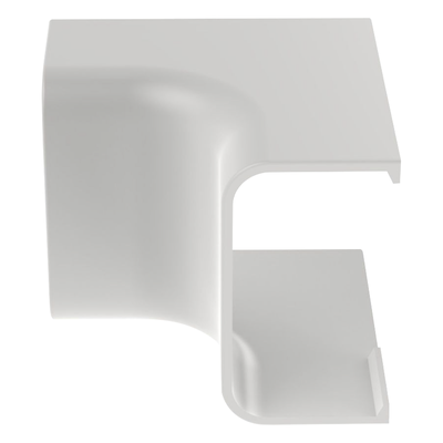 Esquinero interior / Canaleta LD10 / ABS / UL94V-0 FT4 / 0 a 50°C / Blanco