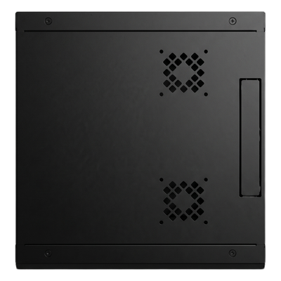 Gabinete de Pared / 6U Rack 19 in / Profundidad 635 mm (2.08 ft) / Cristal Templado / Carga 100 kg / Acero Reforzado