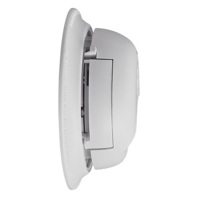 Detector de Humo Autónomo / Tecnología Ionización / Alarma 85 dB / Botón Prueba y Silencio / Diseño Compacto